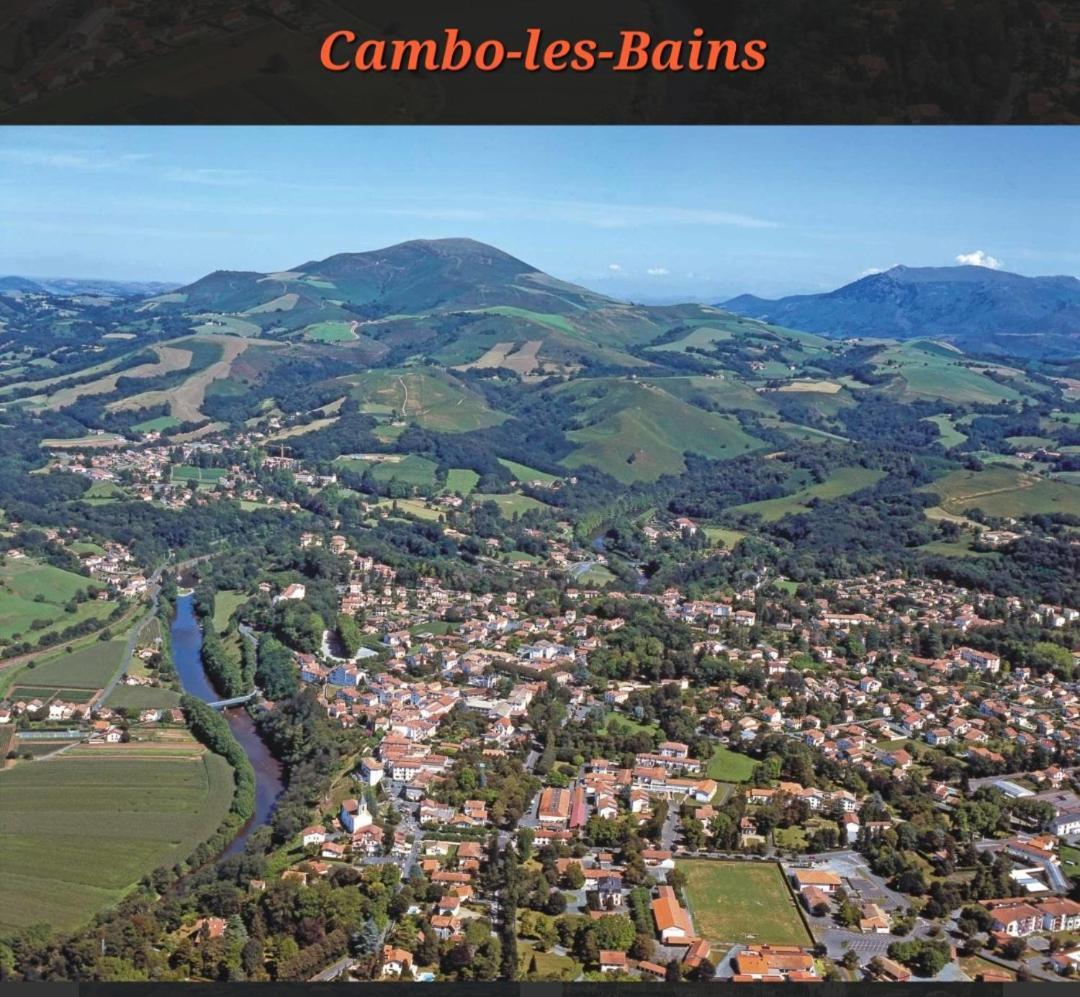 Superbe Appart Avec Jardin Et Piscine Cambo-les-Bains Bagian luar foto